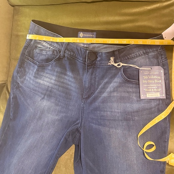 Democracy “Ab” Solution Itty Bitty Bootcut Plus Jeans - Picture 7 of 11